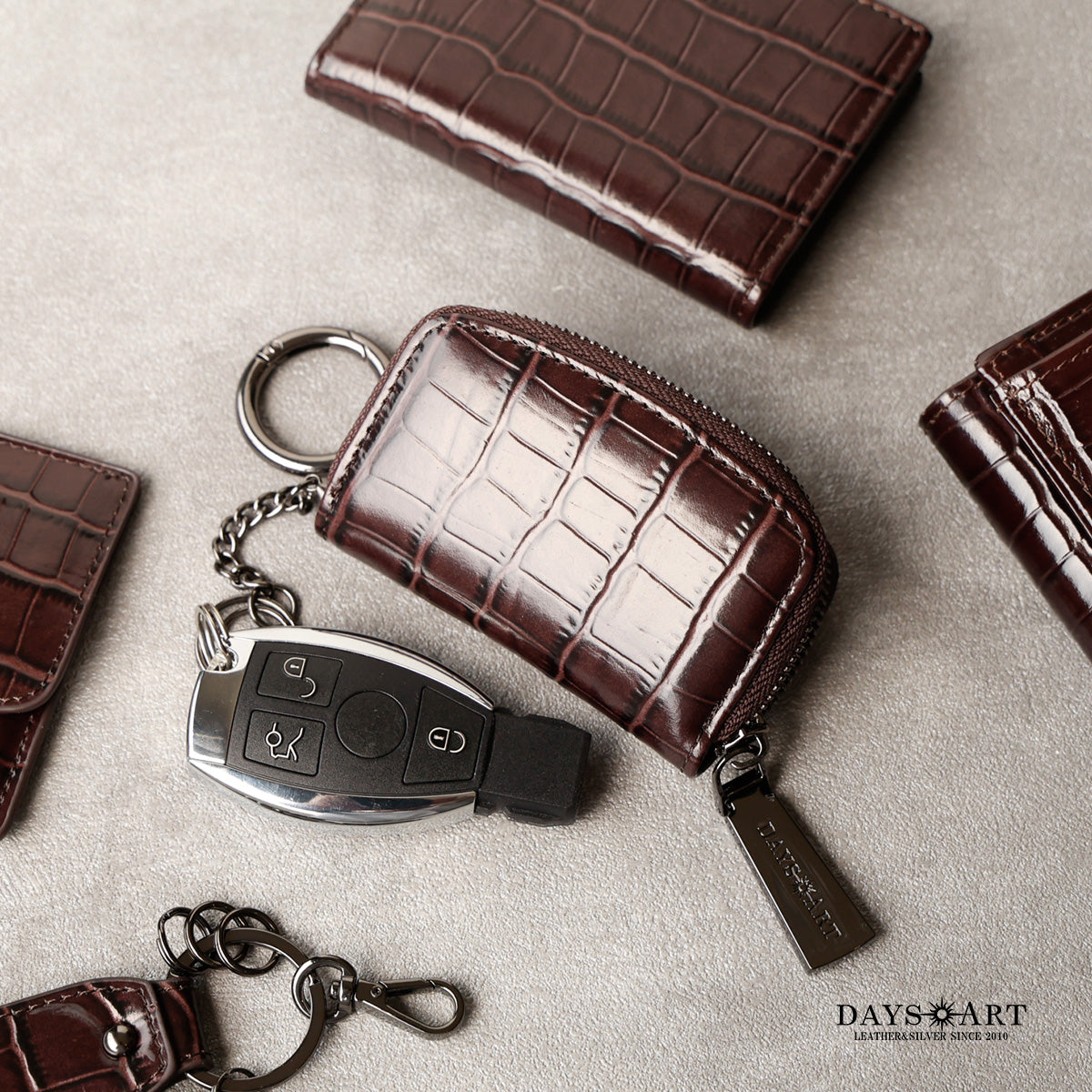 DAYSART 「3点ボックスセット」型押しクロコ Ver ab-wi505-3set