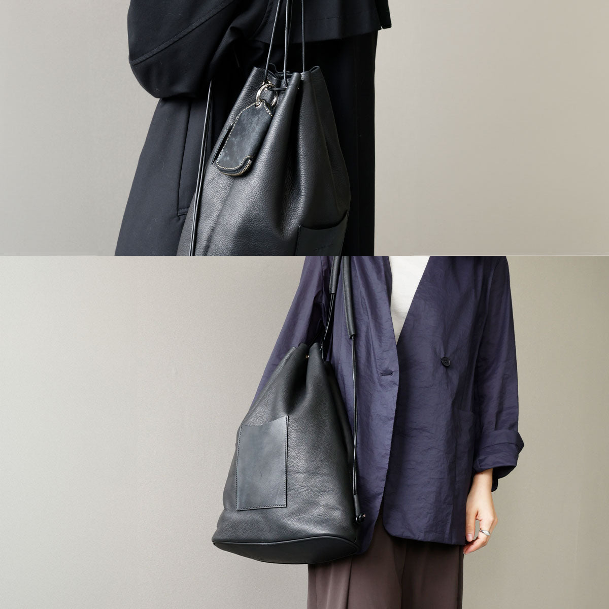 DAYSART 本革 ドロストナップサック lb374