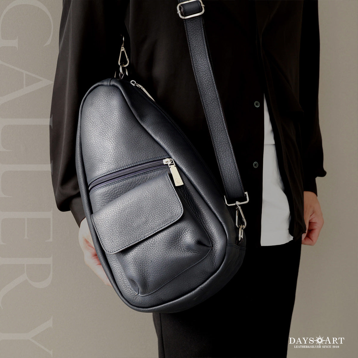 DAYSART 本革 ボディバッグ lb376