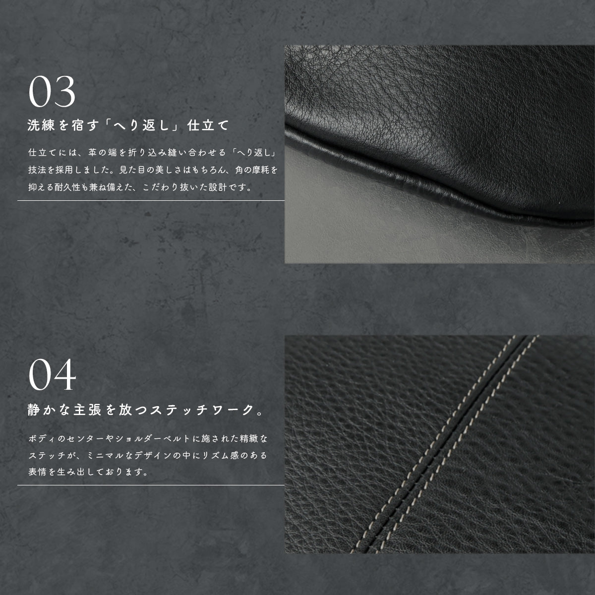 DAYSART 本革 ショルダーバッグ lb385