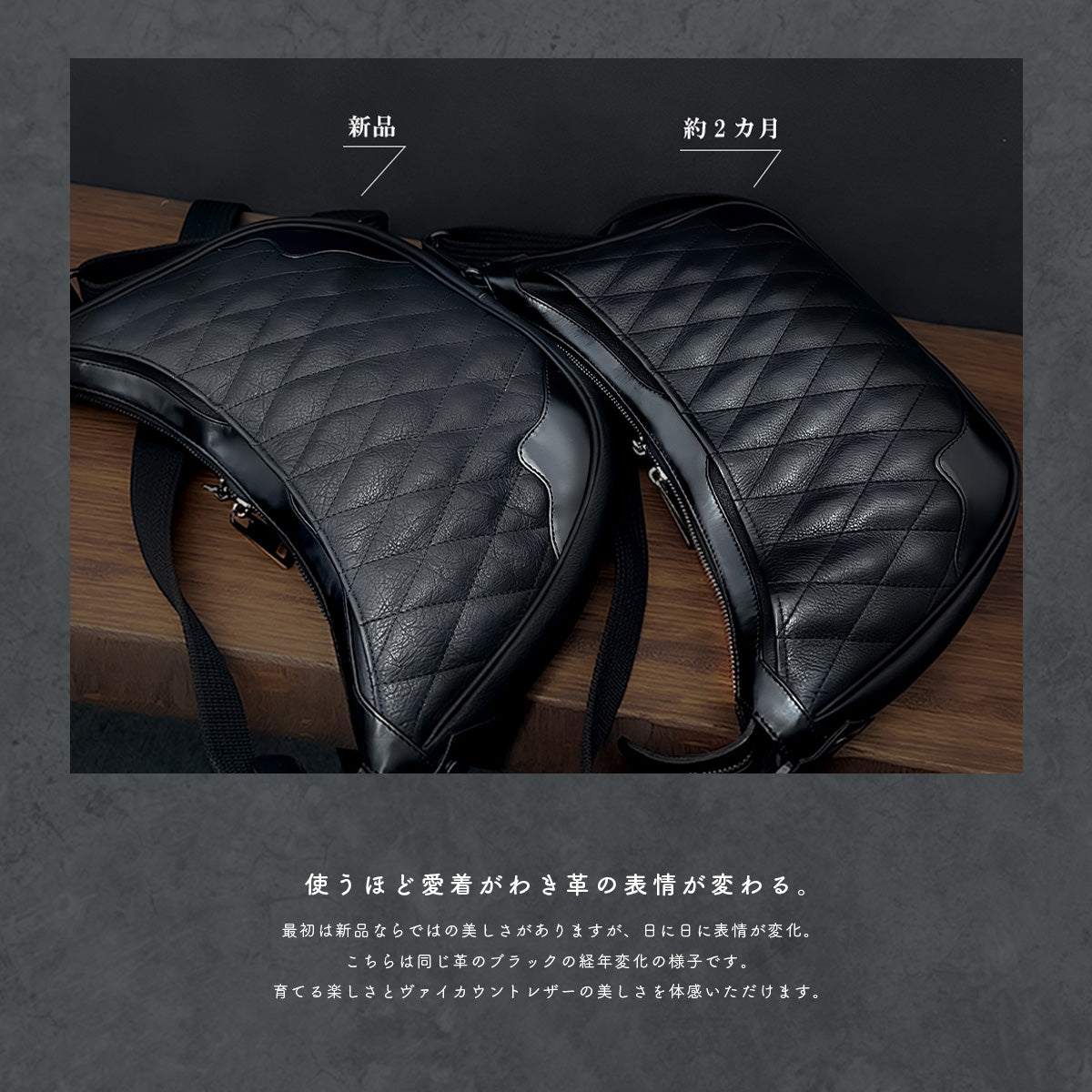 DAYSART 本革 ショルダーバッグ lb385