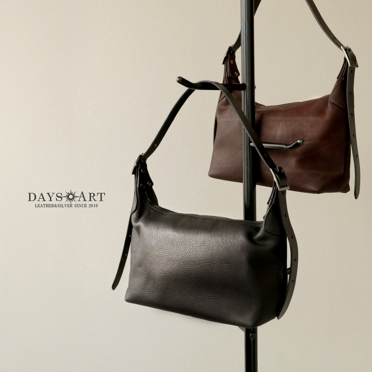 DAYSART 本革 バッファローハンドル ヴァイカウント ワンハンドルバッグ lb397