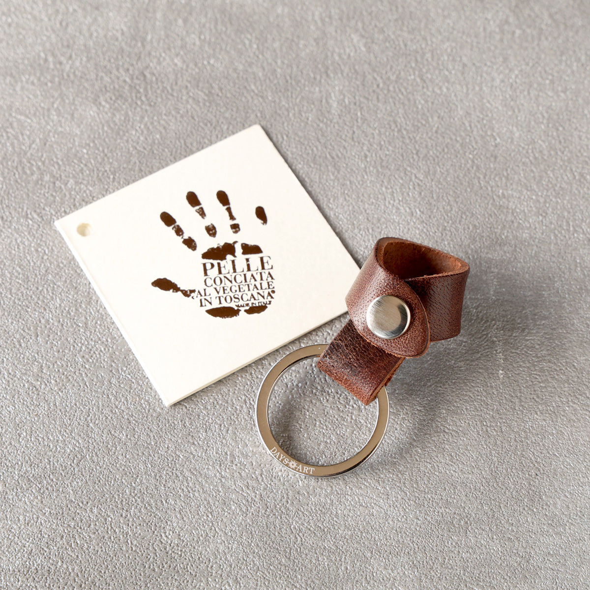 DAYSART 本革 バッグキーホルダー ミッスーリVer ot033