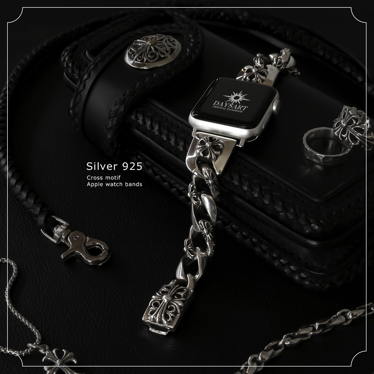 DAYSART Silver925製 Apple Watchバンド wc034