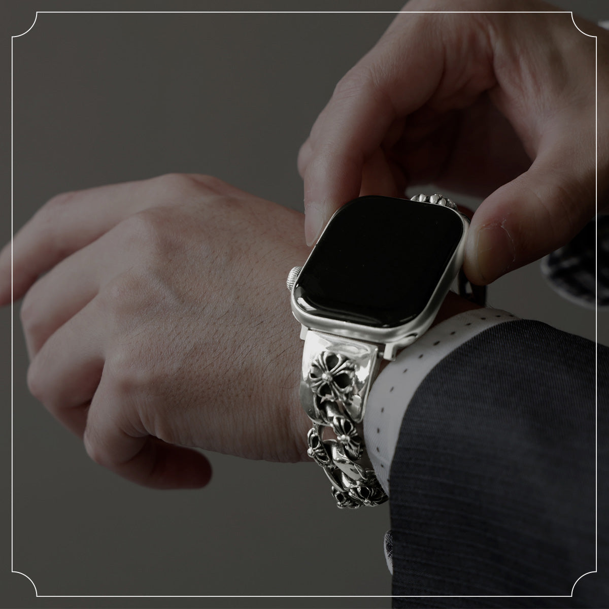 DAYSART Silver925製 Apple Watchバンド wc035