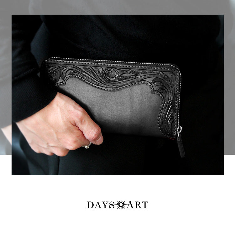 DAYSART ラウンドファスナー長財布 lw105