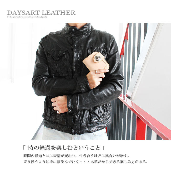 DAYSART 本革 2つ折り財布 lw147