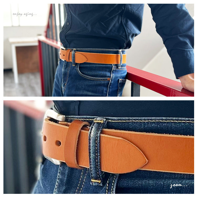 DAYSART 栃木レザーベルト pt-bt001