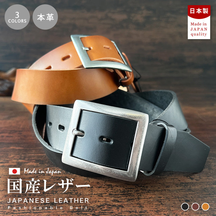 USA製 本革 レザーベルト サイズS genuine leather