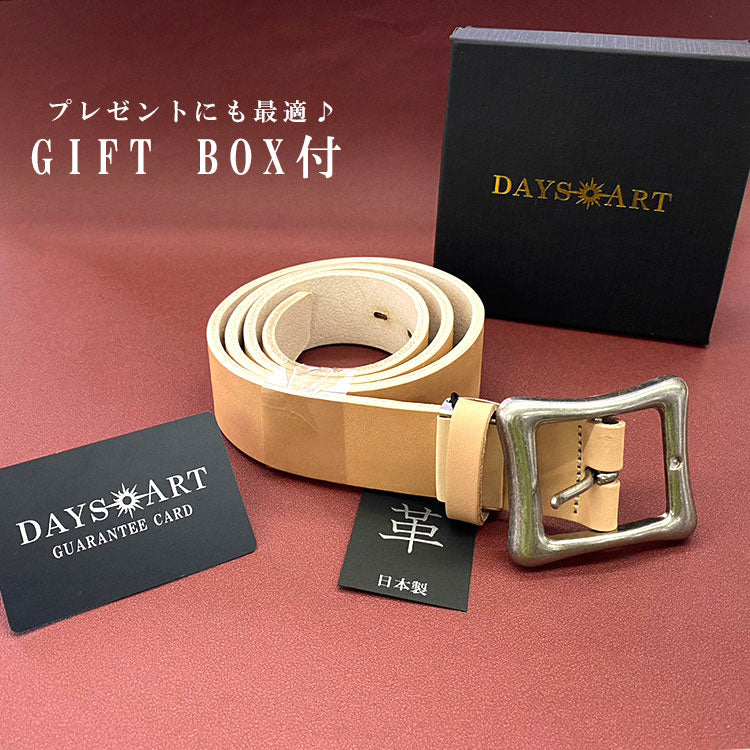 DAYSART 極厚 姫路昭南レザーベルト 数量限定品 pt-bt007