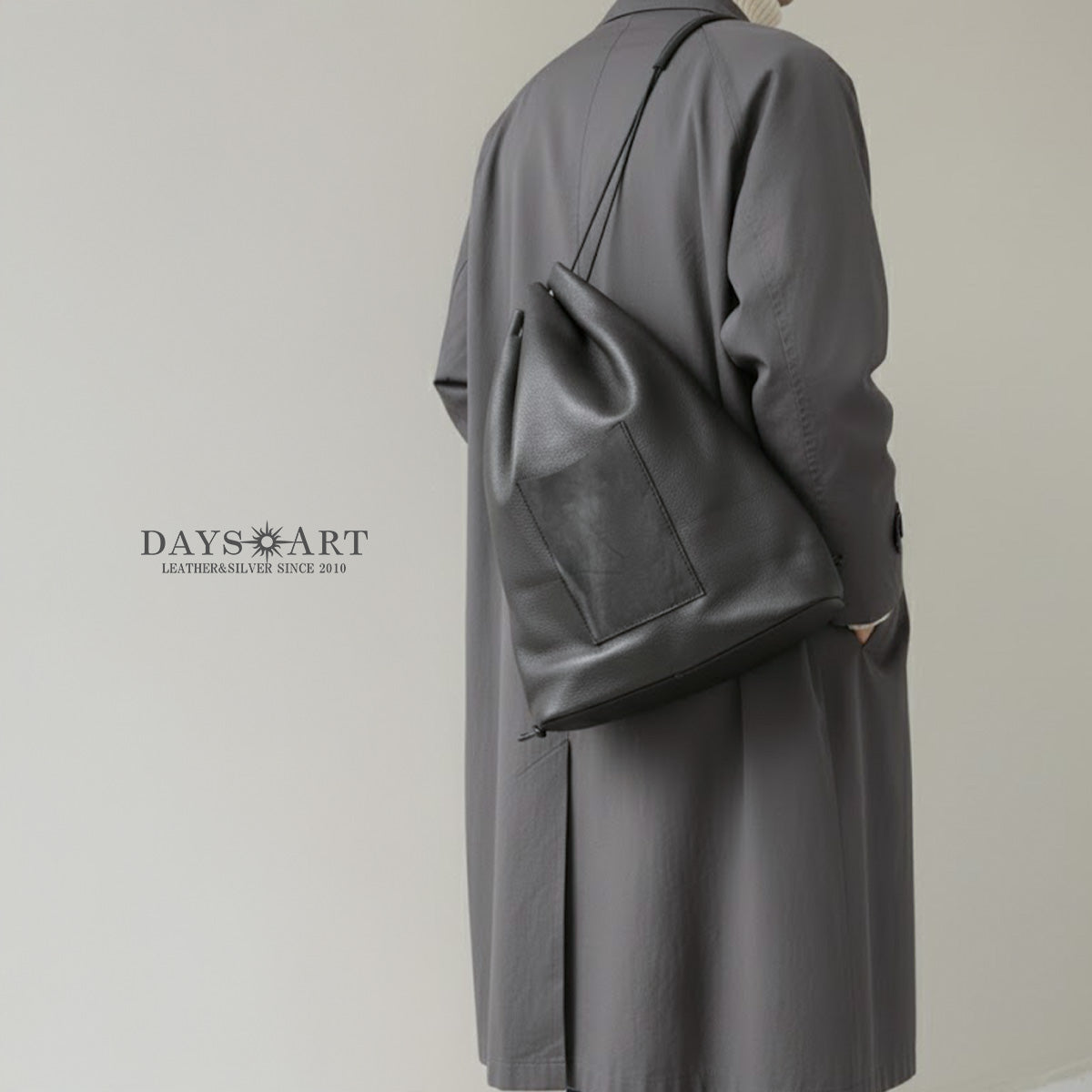 DAYSART 本革 ドロストナップサック　lb374