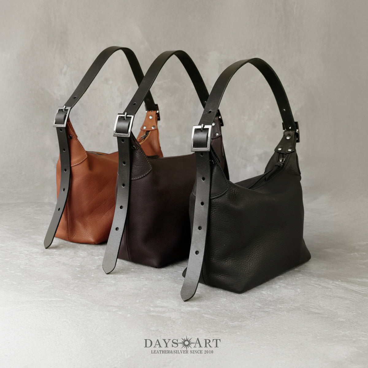 DAYSART 本革 バッファローハンドル ヴァイカウント ワンハンドルバッグ  lb397