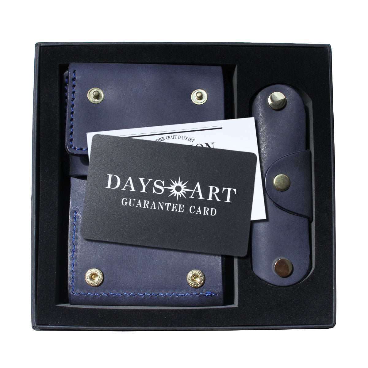 DAYSART 本革 コンパクトウォレット BOXセット lw219-2set