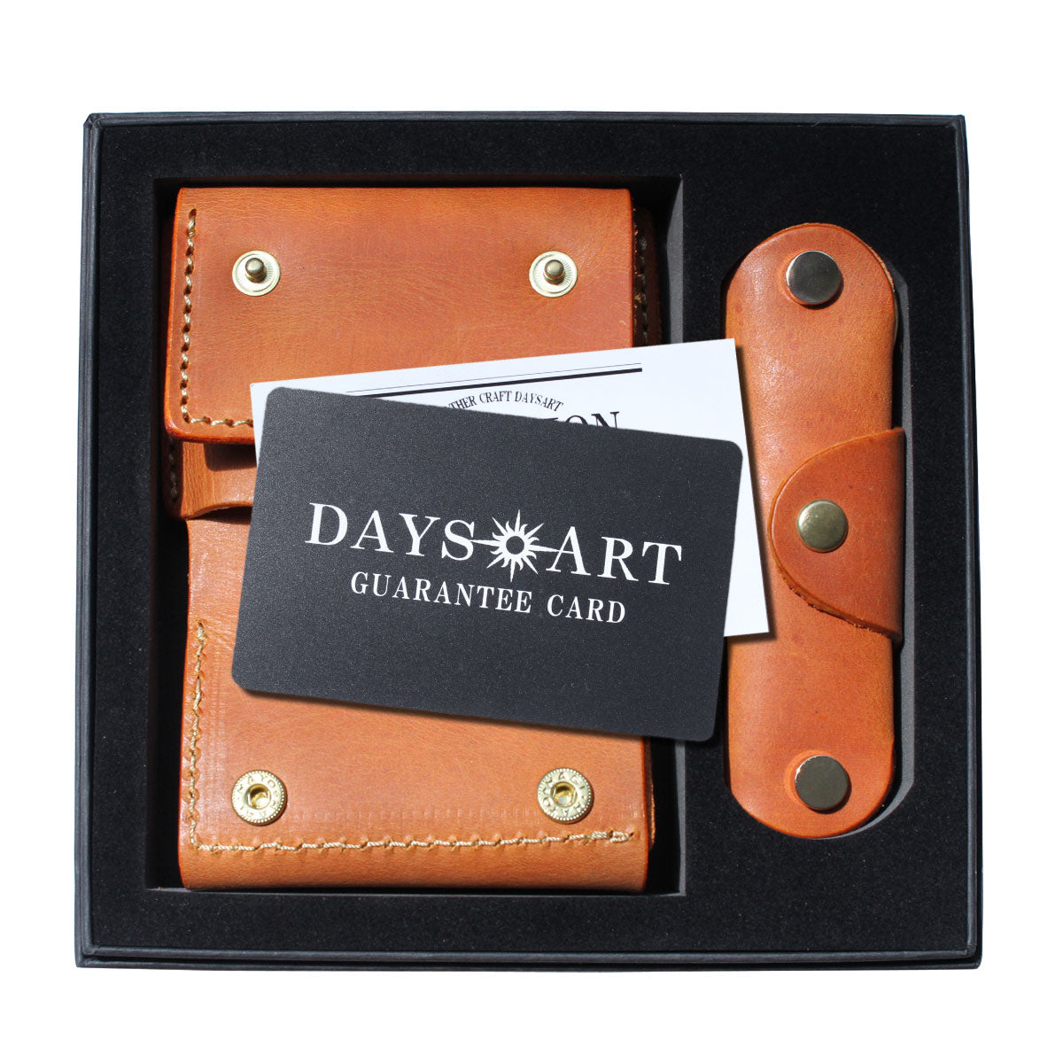 DAYSART 本革 コンパクトウォレット BOXセット lw219-2set