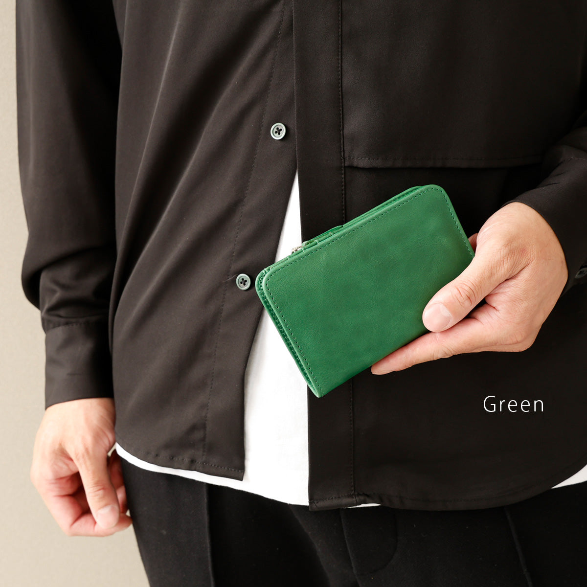 DAYSART 本革 ミドルウォレット lw261