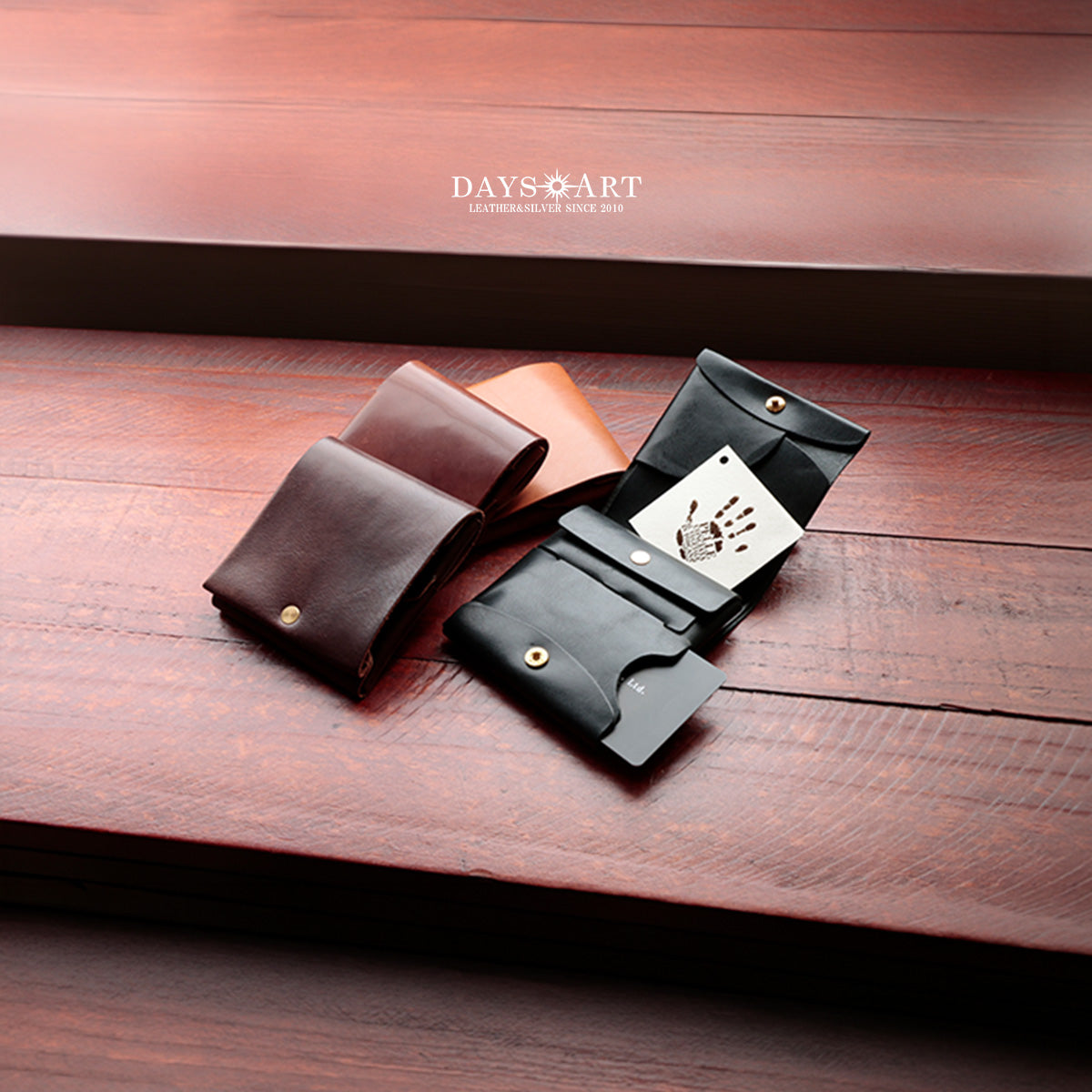 DAYSART 本革 小さく薄い シームレスウォレット ミッスーリVer lw266