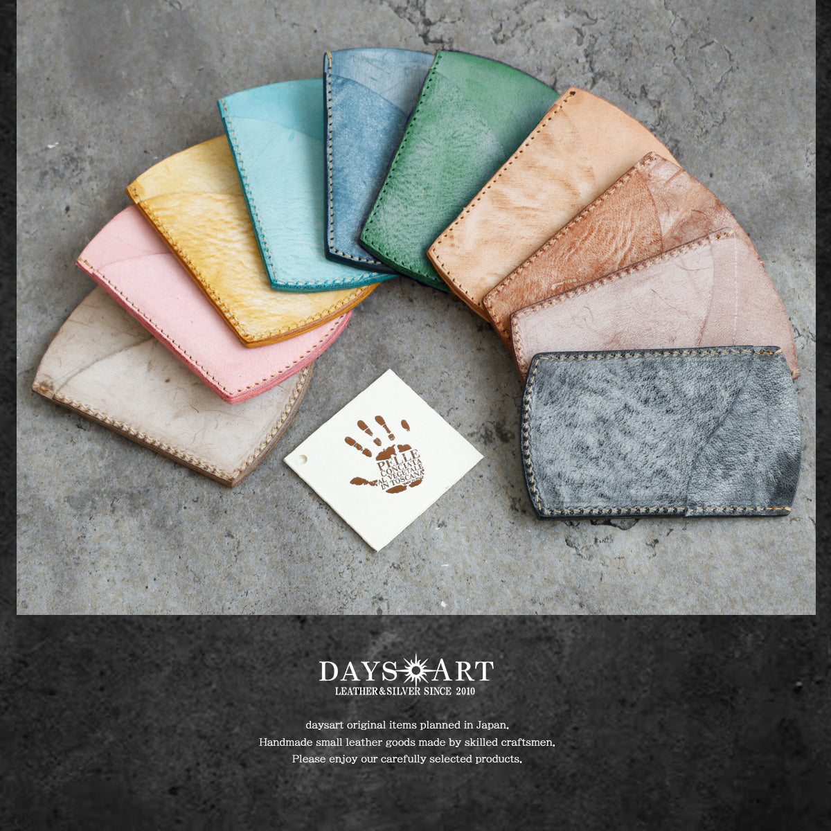 DAYSART 本革 カードケース アラスカVer uw-cd001