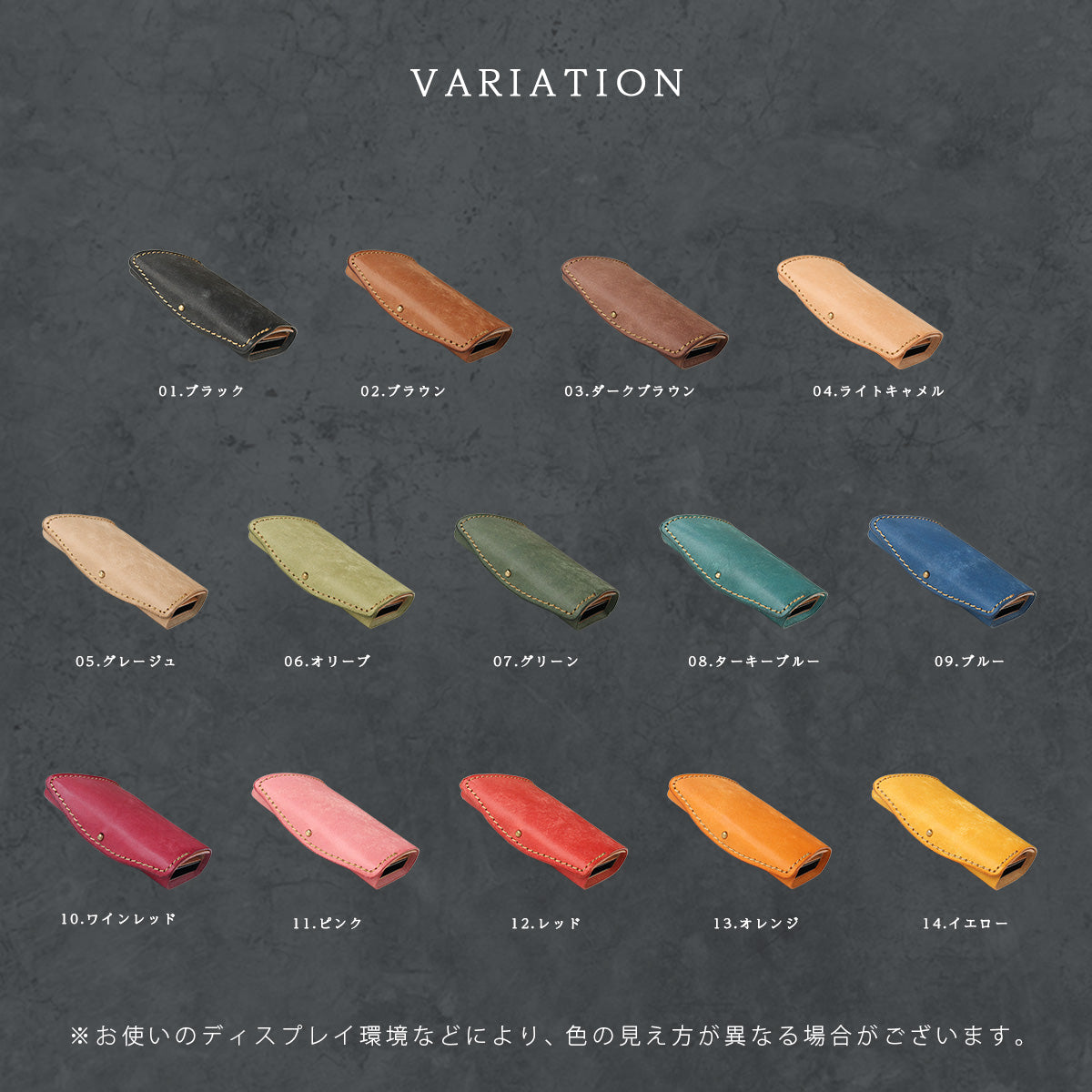 DAYSART イタリアンレザー スライドカードケース マヤVer uw-lw007