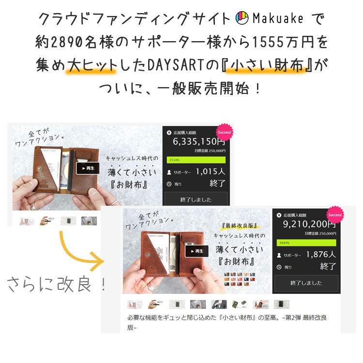 必要な機能をギュッと閉じ込めた『小さい財布』の至高。-第2弾 最終改良版-